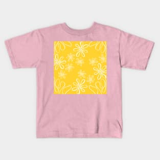 Beautiful Flower Pattern Kids T-Shirt